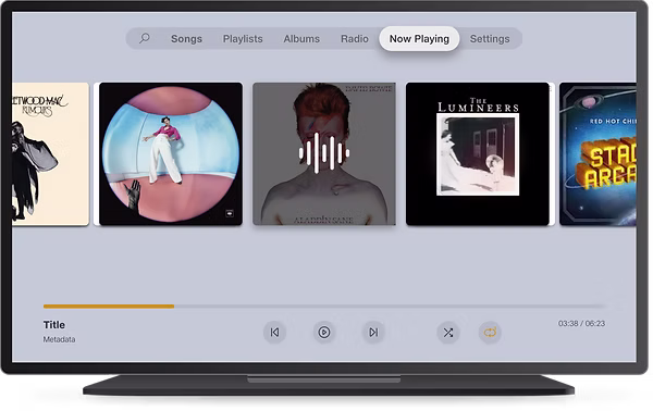JioCloud and JioHome screen