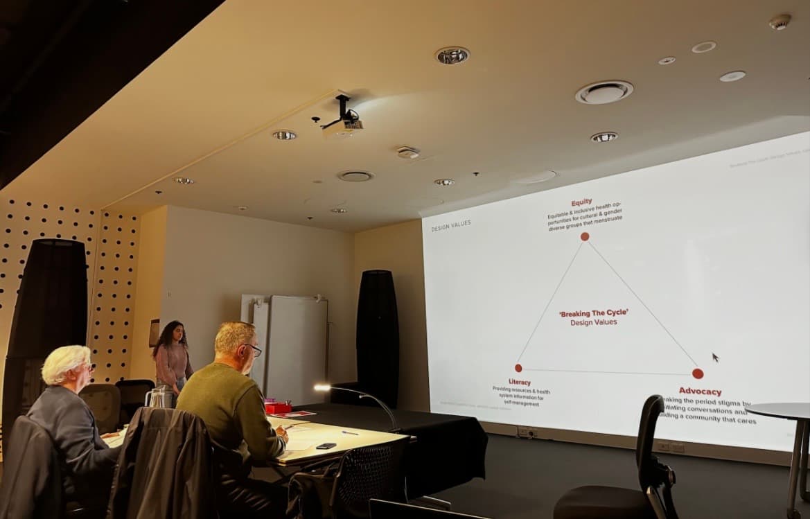 My final RMIT major project presentation