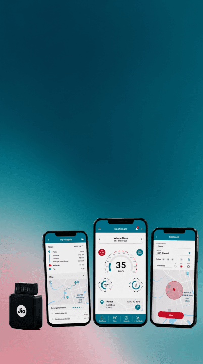 Abstract teal and pink gradient background